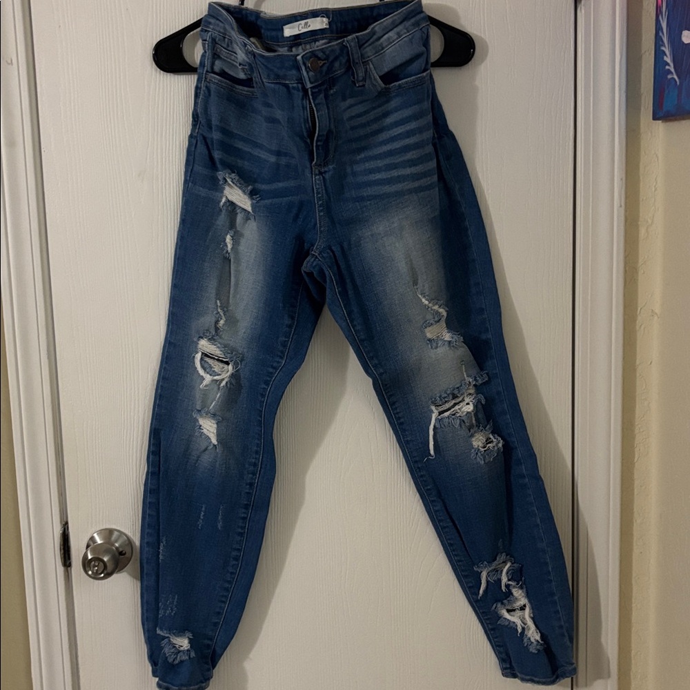 Cello brand Distressed Blue Jeans
